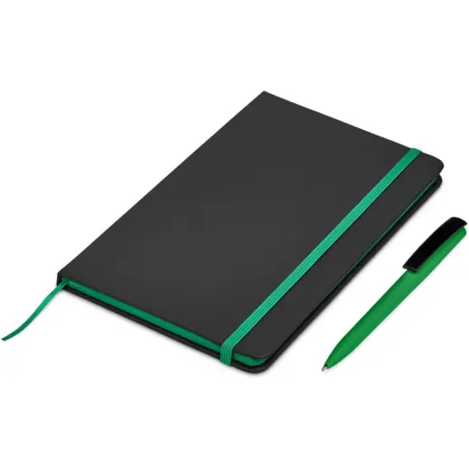 Altitude Johnson Notebook & Pen Set New Green